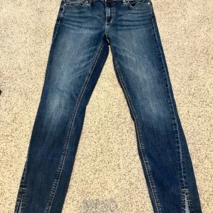 Eunina Dark Blue Skinny Jeans